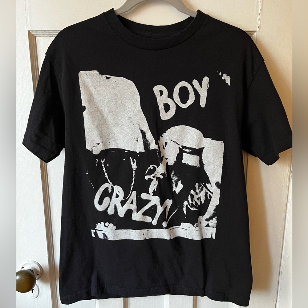 KESHA 2025 Tour M black “Boy Crazy” t-shirt